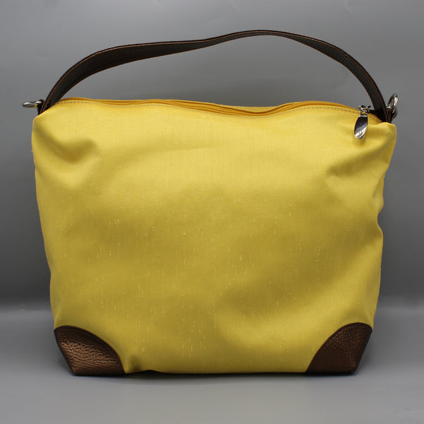 Borsa Teresa Cambi ART k23 Shantung Gialla