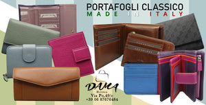 Portafogli classico made in Italy